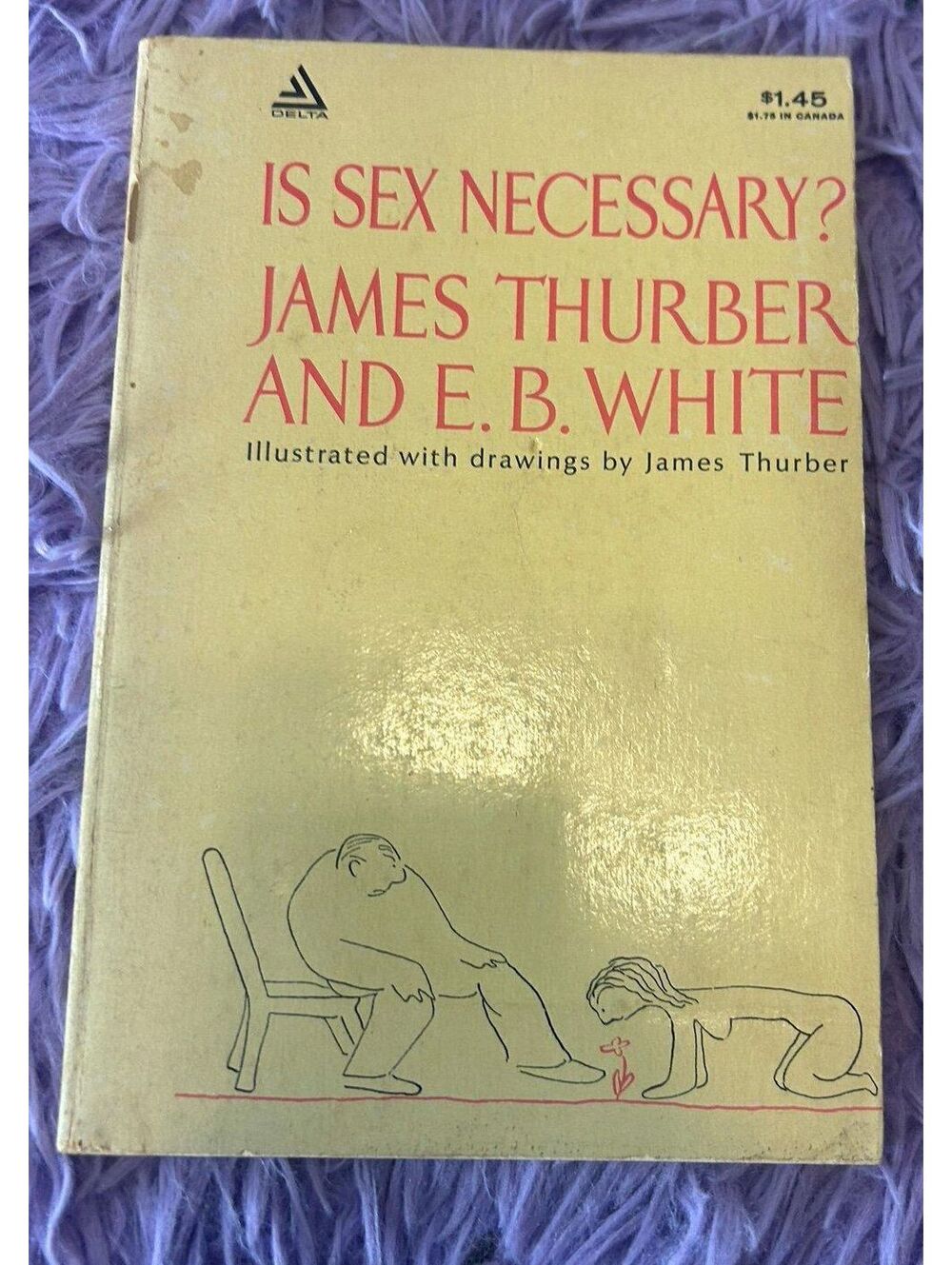 Is Sex Necessary? by James Thurber & E.B. White Vintage Humor Relationships Book